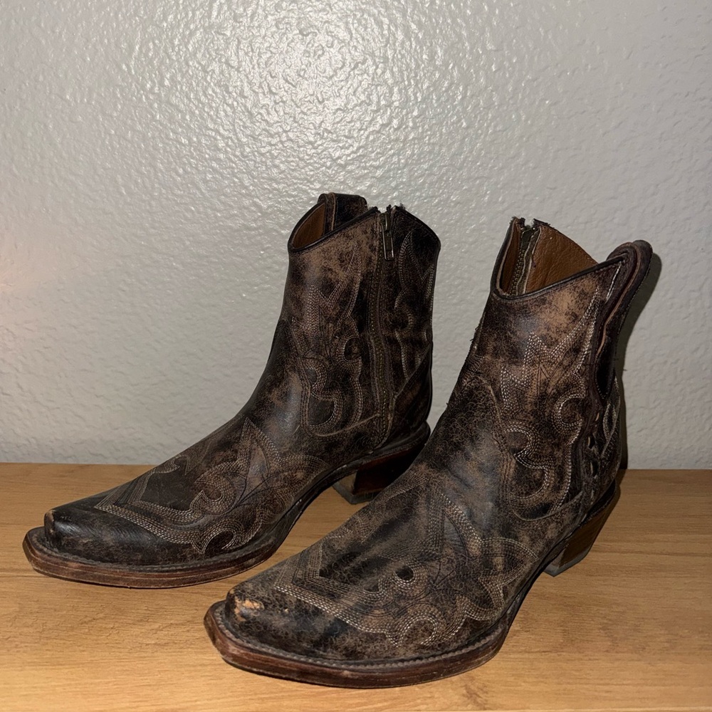 Brown Western Cowgirl Boots
